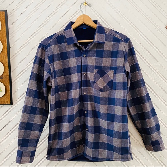 Vintage Other - Checkered Plaid Button Down Shirt
